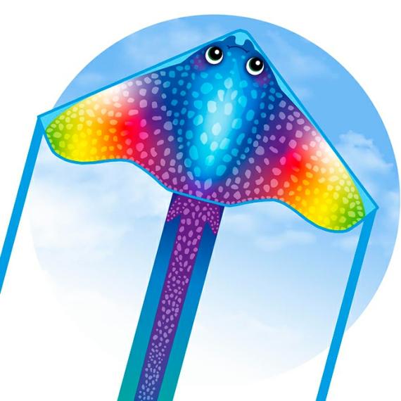 Active Play |  Simple Flyer Manta Kite – 33 Inch