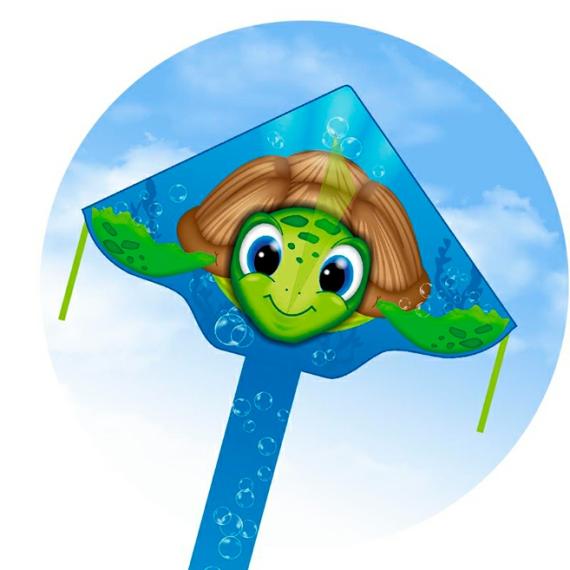 Active Play |  Simple Flyer Sea Turtle Kite – 47 Inch