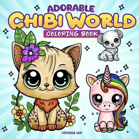 Arts & Crafts |  Adorable Chibi World Coloring Book