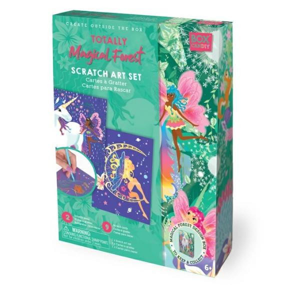 Arts & Crafts |  Box Candiy Totally Magical Forest Scratch Art Set