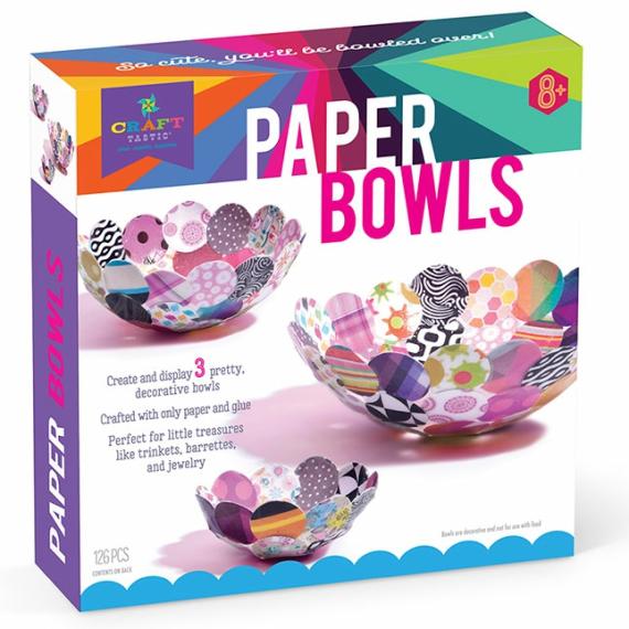 Arts & Crafts |  Craft-Tastic – Paper Bowl Kit