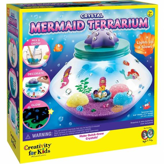 Arts & Crafts |  Crystal Mermaid Terrarium