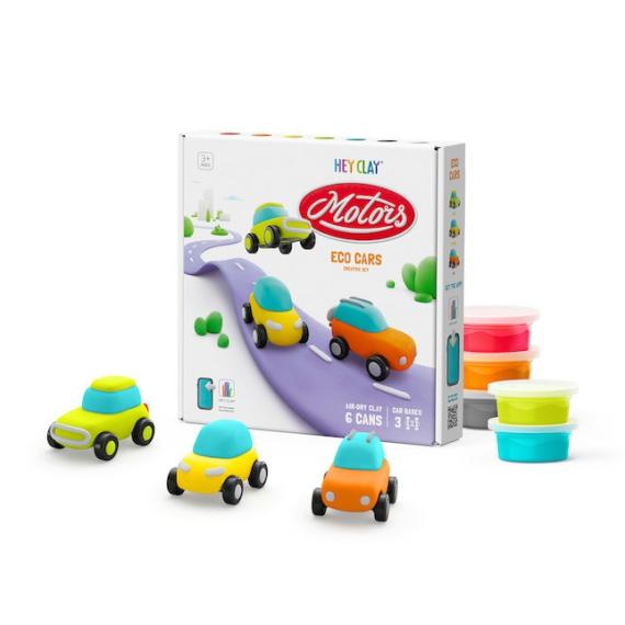 Arts & Crafts |  Hey Clay – Eco Cars Air-Dry Clay