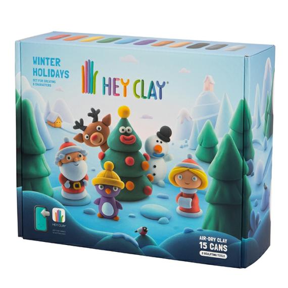 Arts & Crafts |  Hey Clay Winter Holidays Set