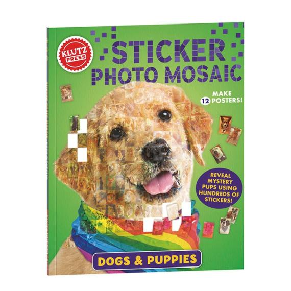 Arts & Crafts |  Klutz Sticker Photo Mosaic – Dogs & Puppies