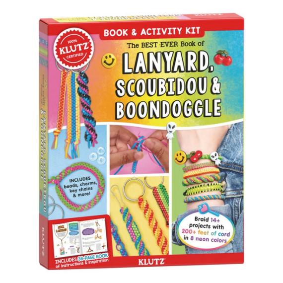 Arts & Crafts |  Klutz The Best Ever Book Of Lanyard Scoubidou And Boondoggle