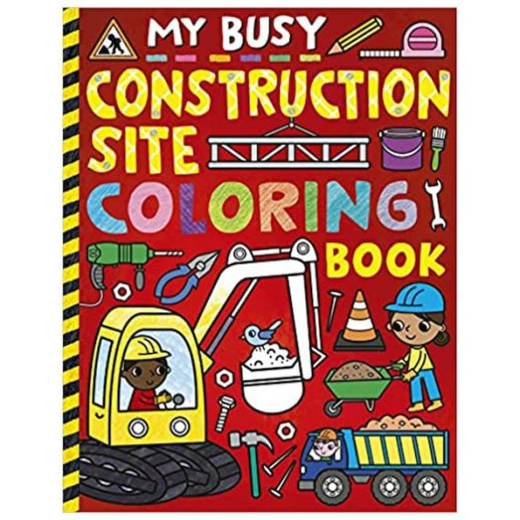 Arts & Crafts |  My Busy Construction Coloring Book