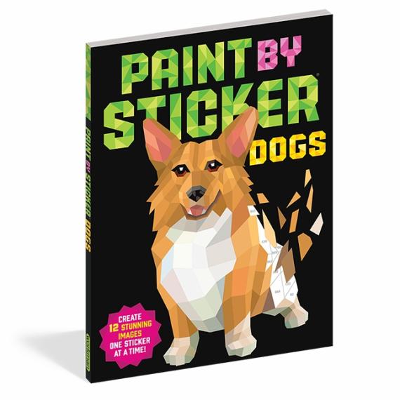 Arts & Crafts |  Paint By Sticker – Dogs