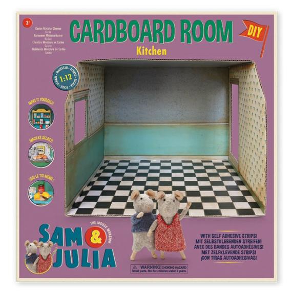 Arts & Crafts |  The Mouse Mansion Cardboard Room – Kitchen