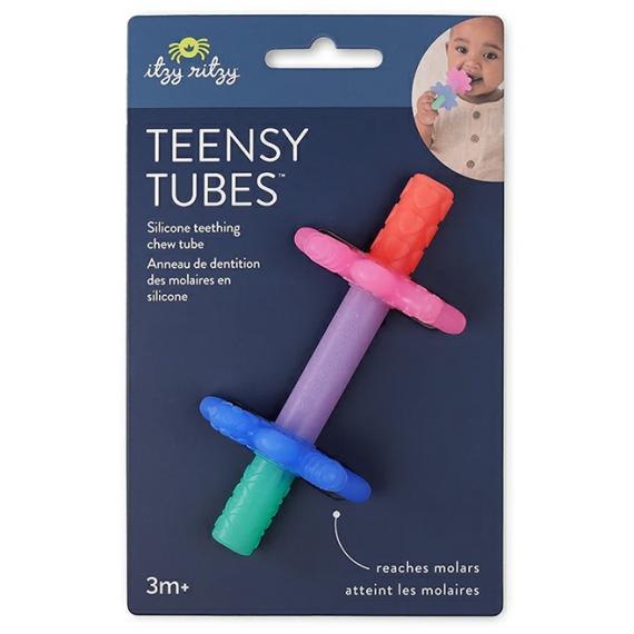 Baby Toys & Gifts |  Teensy Tubes Silicone Teething Chew Tube