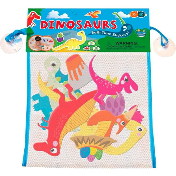 Bath Toys |  Bath Stickers – Dinosaurs