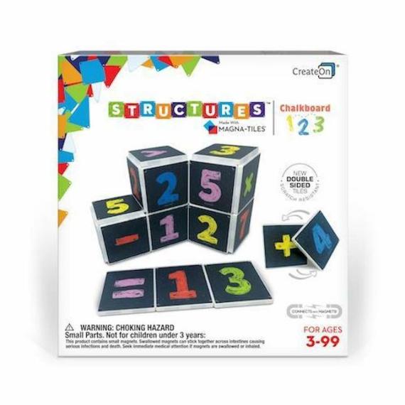 Building & Construction |  Chalkboard 123 Magna-Tiles Structures