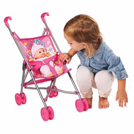 Dolls & Dollhouses |  Doll Umbrella Stroller