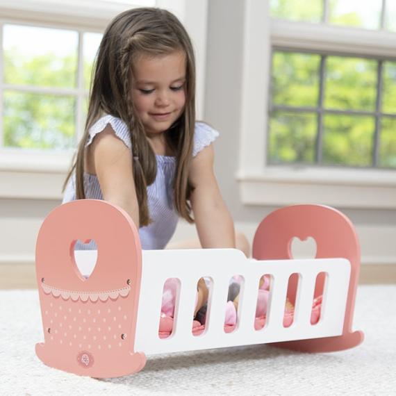 Dolls & Dollhouses |  Emery’s World – Pretend & Play Doll Cradle