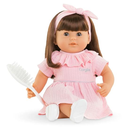 Dolls & Dollhouses |  Julie Large Baby Doll With Hair – 14 Inch