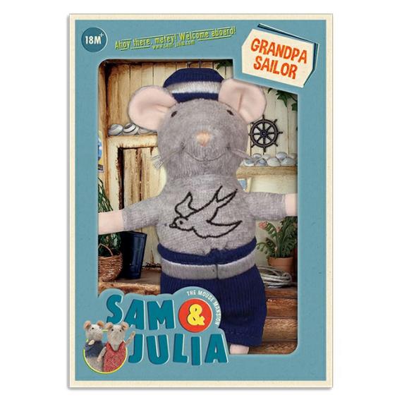 Dolls & Dollhouses |  The Mouse Mansion Plush Grandpa Sailor