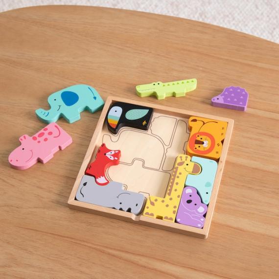 Early Learning Toys |  Animal Block Puzzle