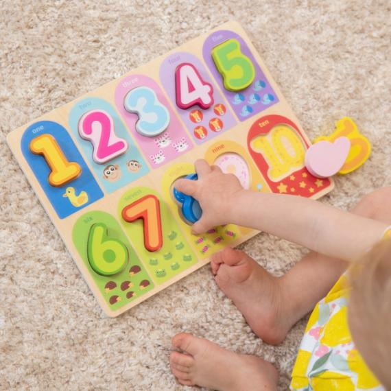 Early Learning Toys |  Let’s Count To 10 Puzzle