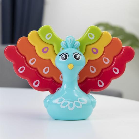 Early Learning Toys |  Peacock Stacker