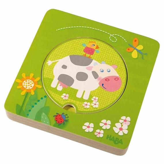 Early Learning Toys |  Wooden Puzzle On The Farm