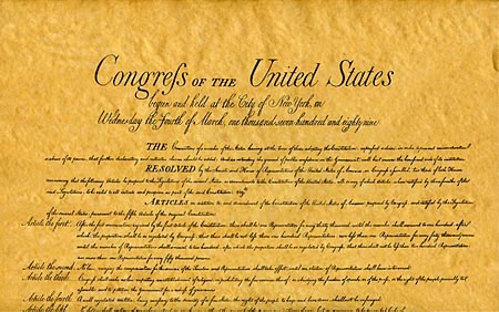 History & Geography |  Bill Of Rights 1789 Historical Document