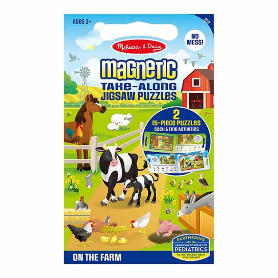 Magnets & Magnetism |  Take Along Magnetic Jigsaw Puzzles – On The Farm