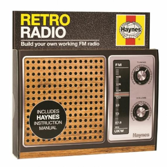 Maker & Diy Kits |  Haynes Electronic Kit – Retro Radio