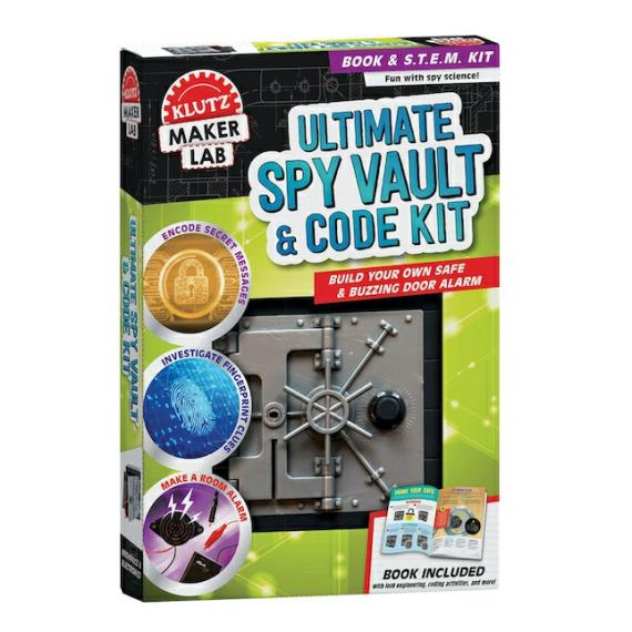 Maker & Diy Kits |  Maker Lab Ultimate Spy Vault & Code Kit