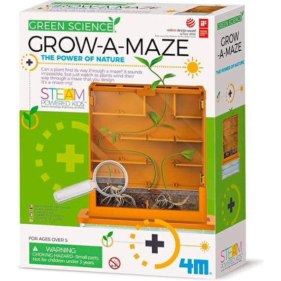 Organic & Green Toys |  4M Green Science Grow-A-Maze Kit