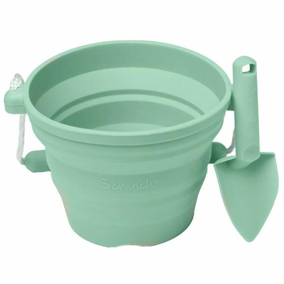 Organic & Green Toys |  Scrunch Seedling Pot With Spade