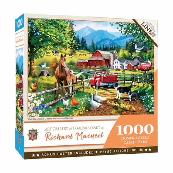 Organic & Green Toys |  White Dove Farm 1000 Pc Puzzle