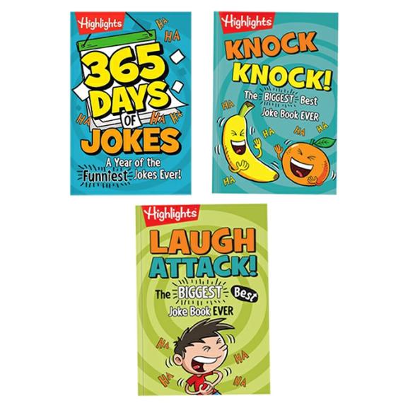 Party Favors & Party Fun |  Joke Books Set Of 3