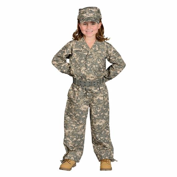 Personalized Items |  Personalized Jr. Camouflage Suit With Cap & Belt