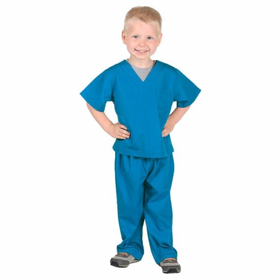 Personalized Items |  Personalized Jr. Dr. Scrubs – Astor Blue