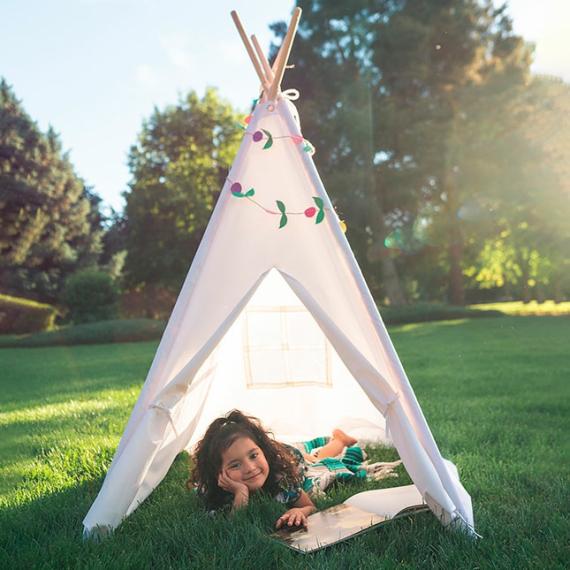 Playroom And Bedroom Furnishings |  Plain White Tee Pee