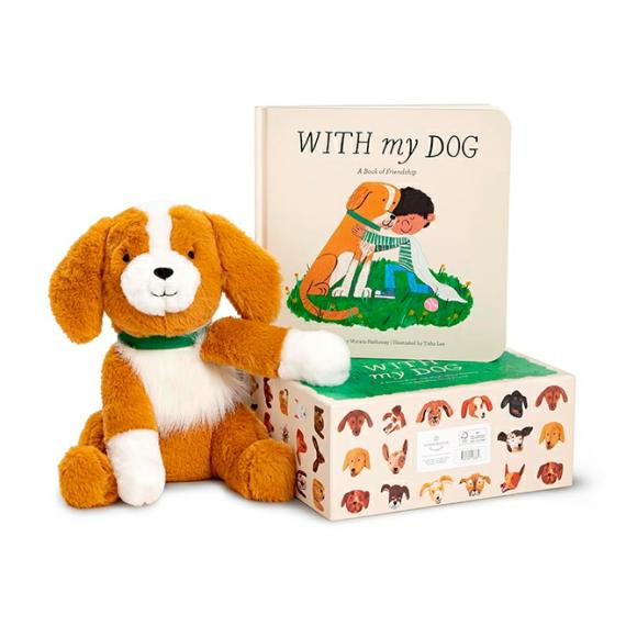 Plush |  With My Dog – Picture Book And Plush