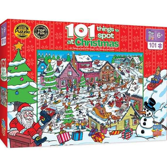 Puzzles |  101 Things To Spot At Christmas – 101 Pc