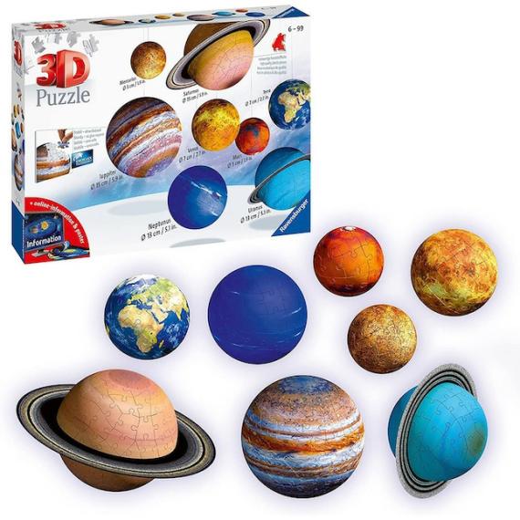 Puzzles |  3D Solar System Puzzle