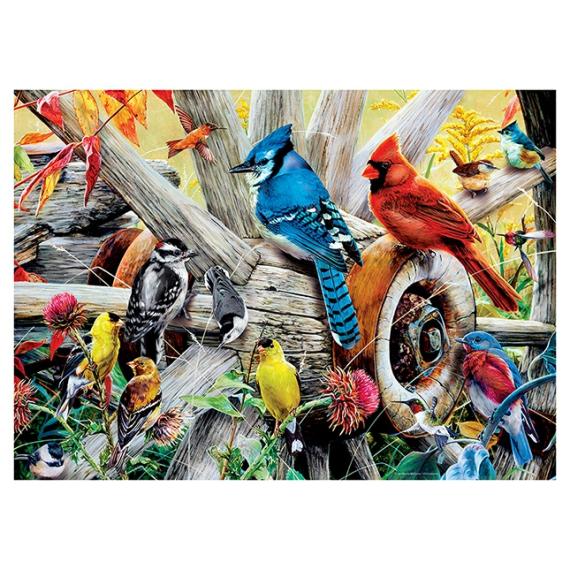 Puzzles |  Backyard Birds 1000 Pc Puzzle