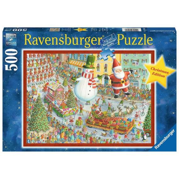 Puzzles |  Here Comes Christmas Puzzle – 500Pc