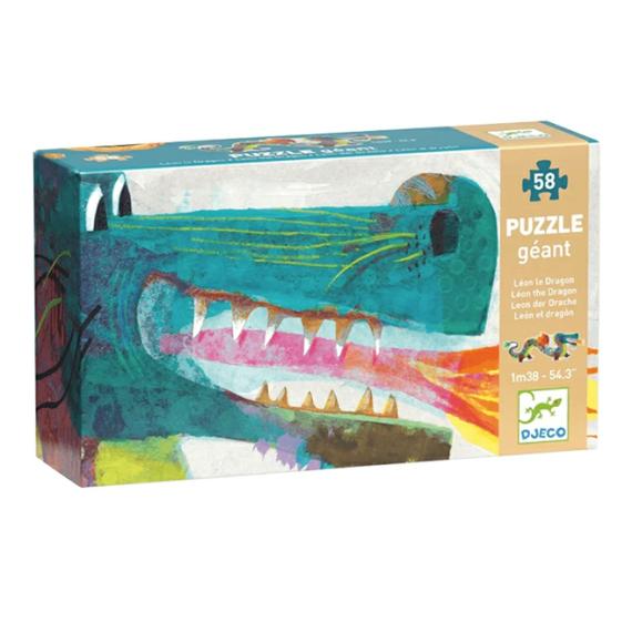 Imaginative Play |  Djeco Leon The Dragon Giant Puzzle