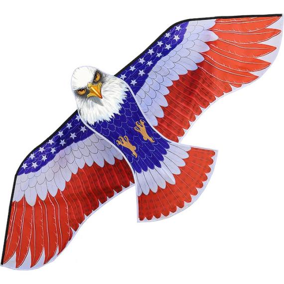 Kites, Planes & Rockets |  Usa Patriotic Eagle Kite – 70 Inch Wide