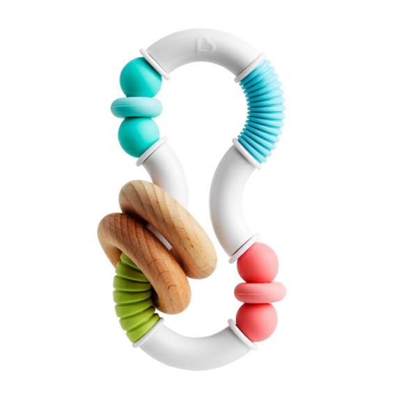 Baby Toys & Gifts |  Silicone & Wood Twisty Figure 8